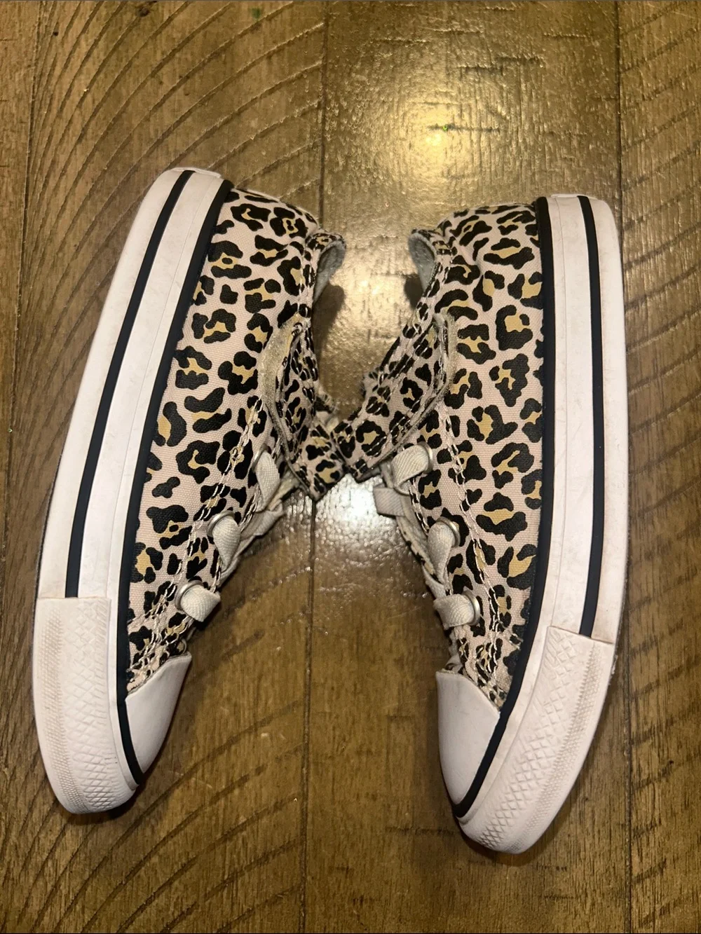 Converse Kids Leopard-Print Sneakers Size 9 Toddler